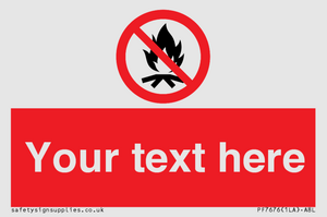 Custom prohibition No campfire